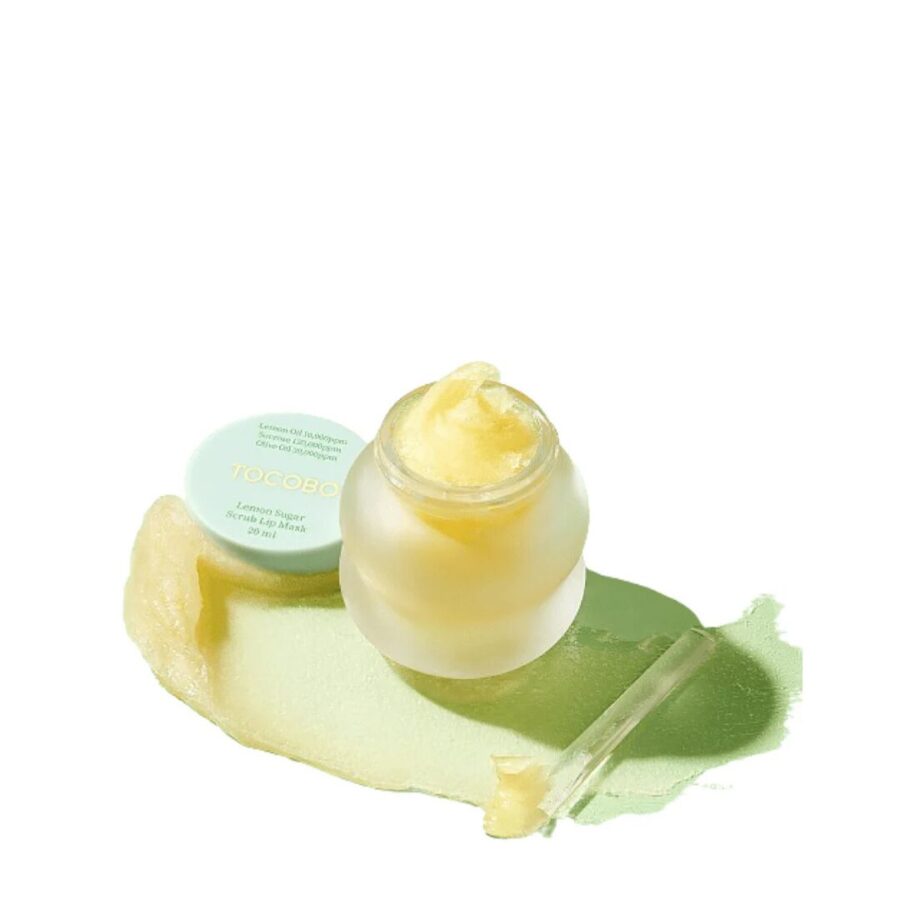 Tocobo-Lemon Sugar Scrub Lip Mask