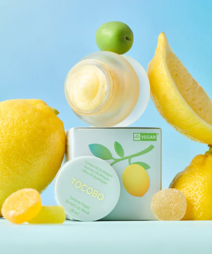 Tocobo-Lemon Sugar Scrub Lip Mask - Imagen 3