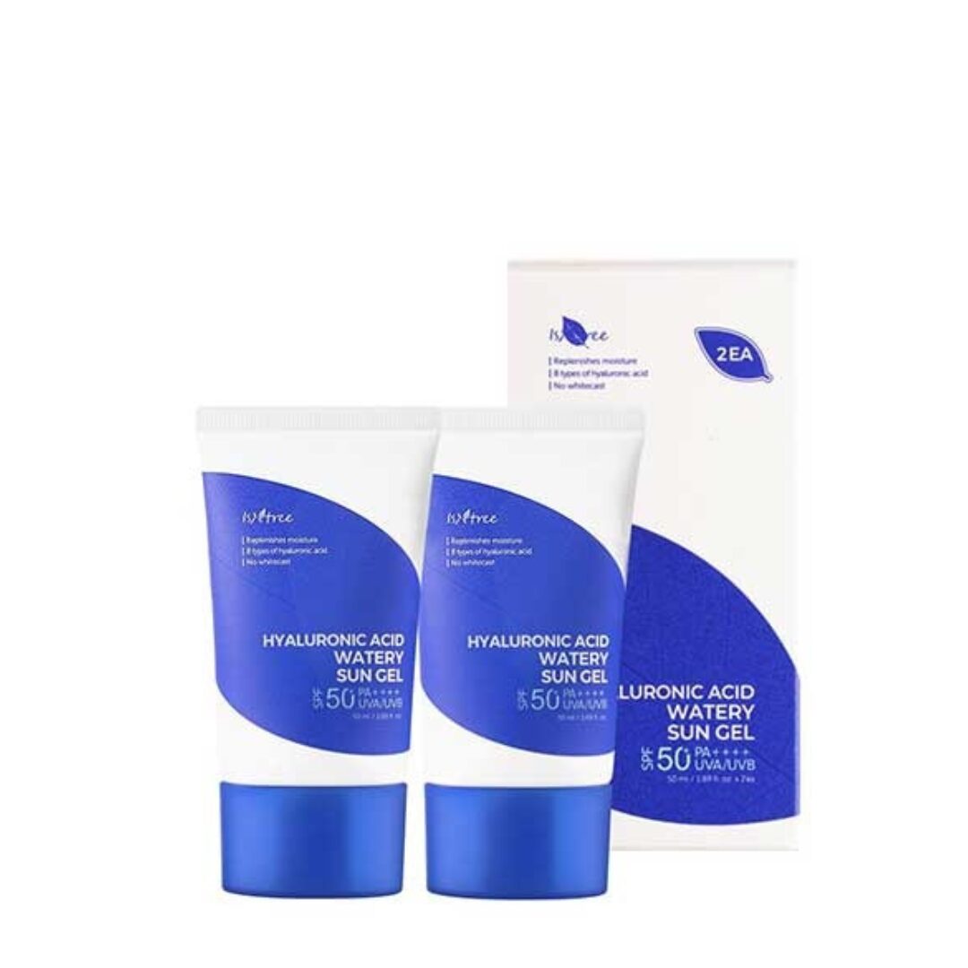 Hyaluronic Acid Watery Sun Gel SPF50+ PA++++ (hidratante) (2 unidades)