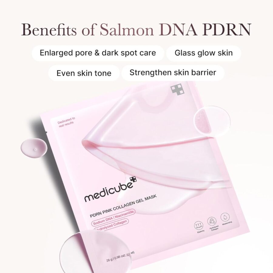 Medicube – PDRN Pink Collagen Gel Mask - Imagen 3