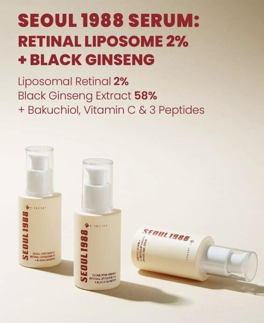 K-Secret – SEOUL 1988 Cream : Retinal Liposome 1% + Fermented Rice - Imagen 3