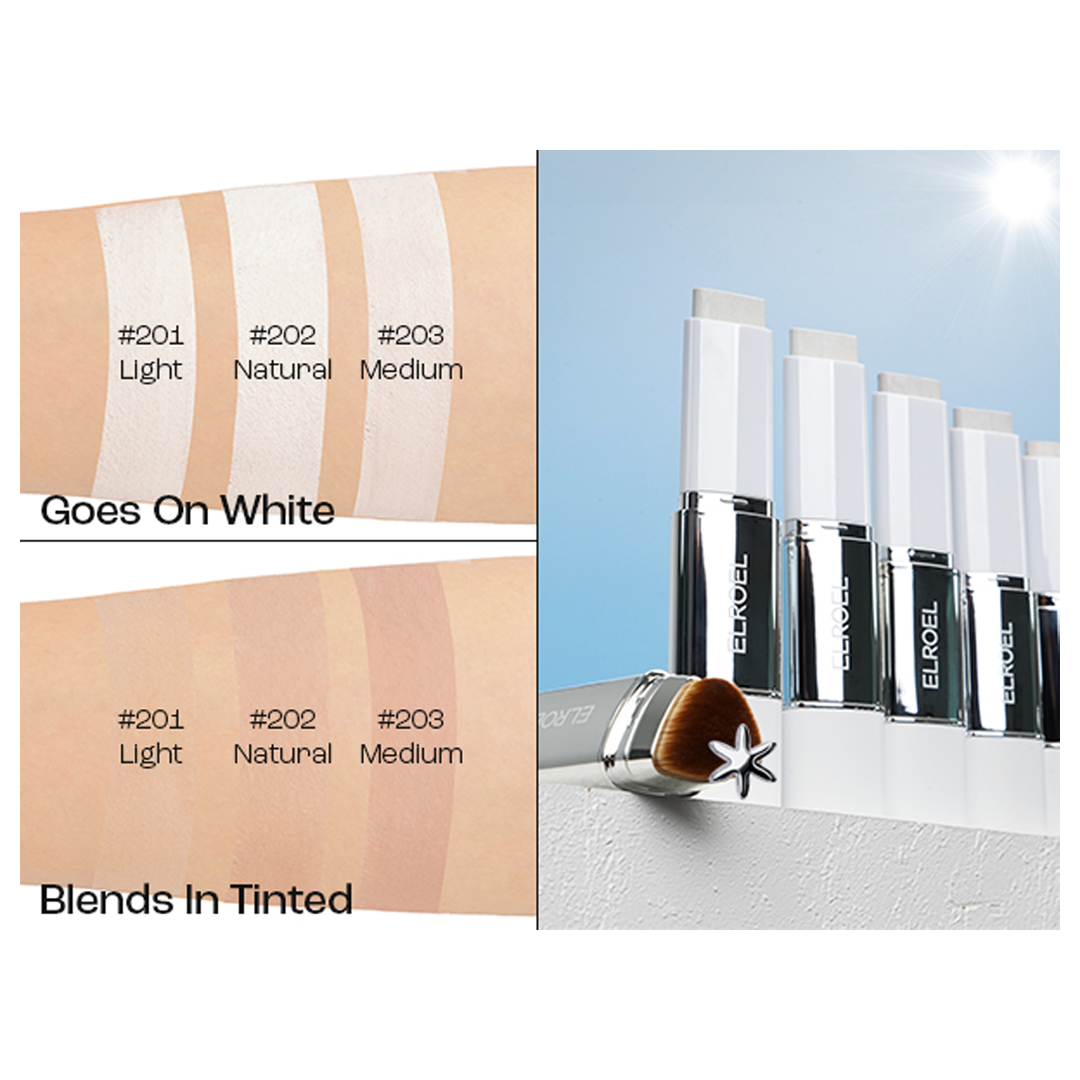 ELROEL Blanc Cover Cream Stick Medium - Imagen 4