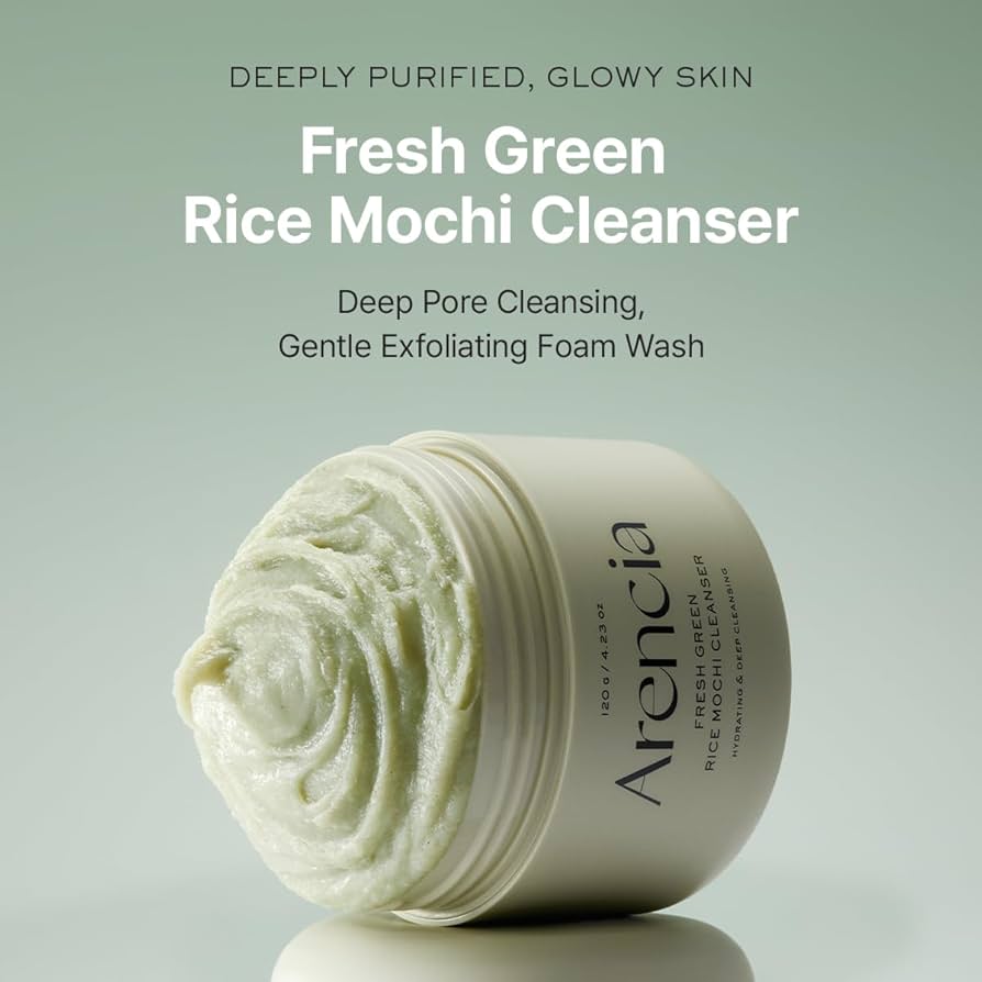 Arencia – Fresh Green Rice Mochi Cleanser - Imagen 2