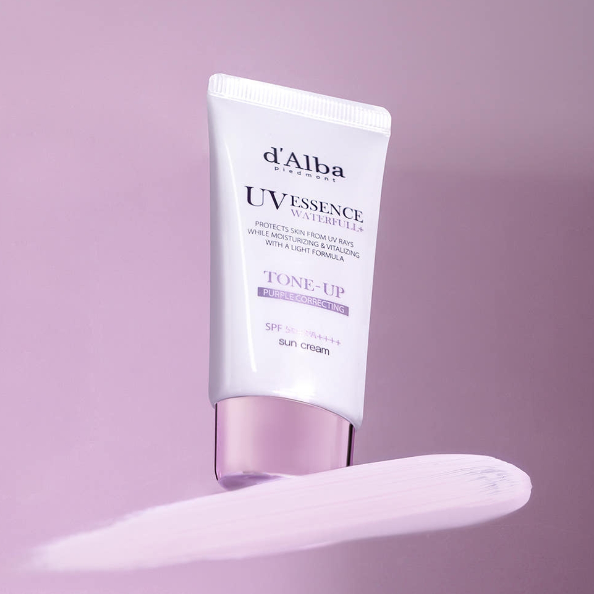 D,Alba Waterfull Tone-Up Cream (Purple) - Imagen 2