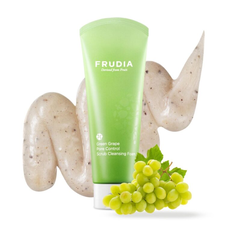 Frudia Green Grape Pore Control Scrub Cleansing Foam