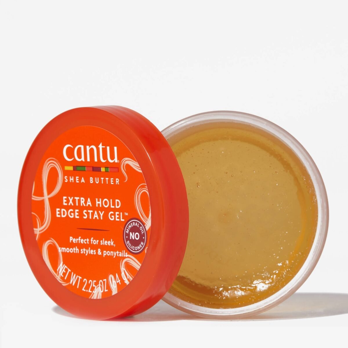 Cantu Shea Butter for Natural Hair Extra Hold Edge Stay Gel - Imagen 2