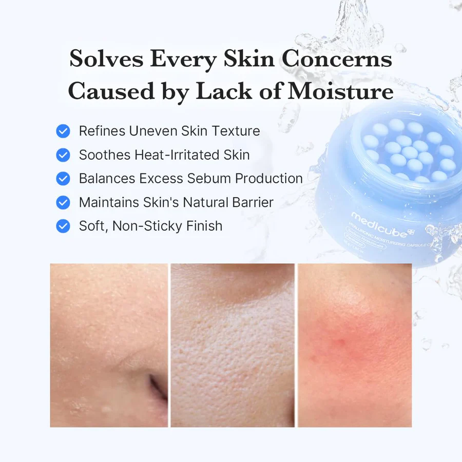 MEDICUBE Hyaluronic Moisturizing Capsule Cream - Imagen 7