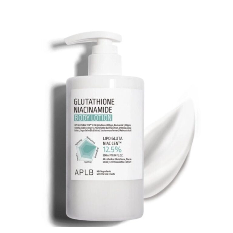 APLB - Glutathione Niacinamide Body Lotion - Brightening and Moisturizing Body Lotion - 300ml