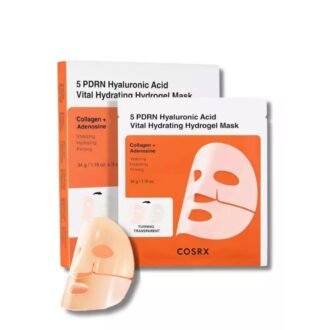 COSRX 5 PDRN Hyaluronic Acid Vital Hydrating Hydrogel Mask (3 unidades)