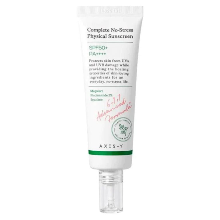 Axis-Y Complete No-Stress Physical Sunscreen SPF50+ PA++++ 50ml