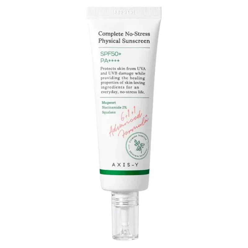 Axis-Y Complete No-Stress Physical Sunscreen SPF50+ PA++++ 50ml