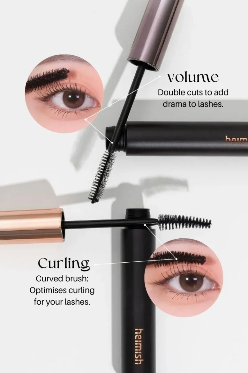 Heimish renew Dailism Smudge Stop mascara Volume Black - Imagen 4