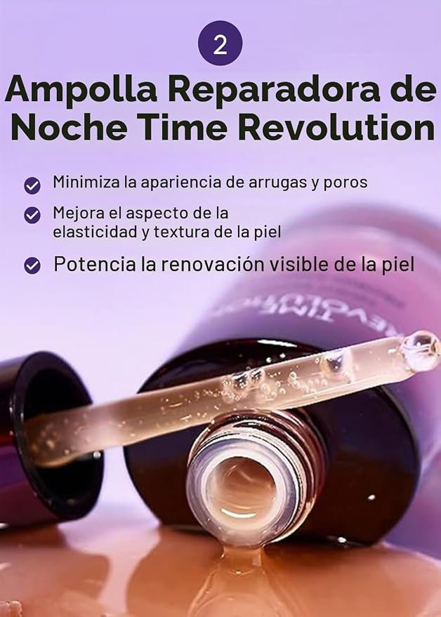 MISSHA Time Revolution: The First Essence 5X and Night Repair Ampoule 5X Gift Set