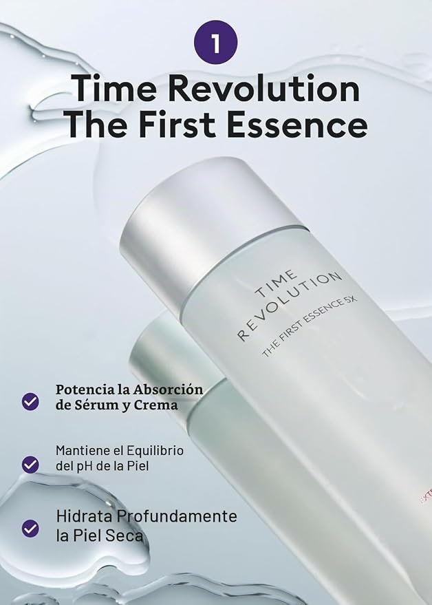 MISSHA Time Revolution: The First Essence 5X and Night Repair Ampoule 5X Gift Set - Imagen 3
