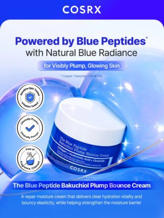 COSRX The Blue Peptide Bakuchiol Plump Bounce Cream 50g