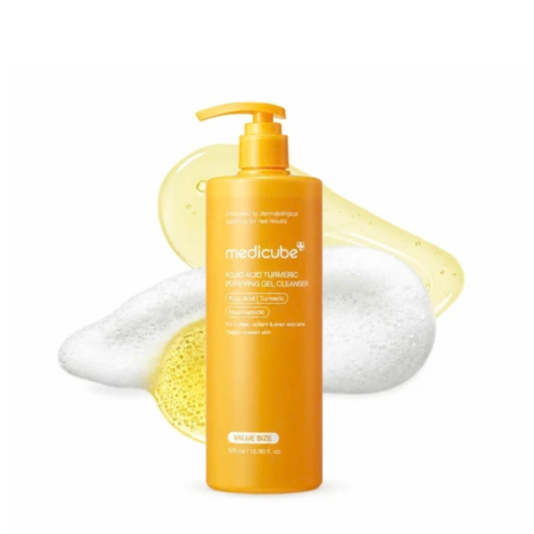 Medicube Kojic Acid Turmeric Gel to Foam Cleanser 500ml