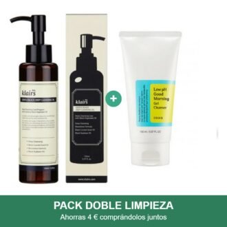 Pack Doble Limpieza: Klairs Cleansing Oil + Cosrx Good Morning Gel